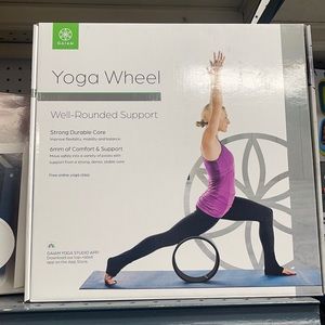 Yoga wheel 6mm of comfort and support